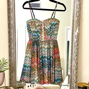 Multicolored summer dress